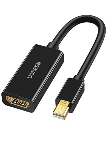 Ugreen 4K Mini Displayport HDMI Çevirici Adaptör, Siyah