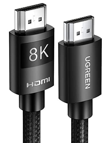 UGREEN 8K HDMI 2.1 Kablo 3D eARC HDCP 2.2/2.3 PC için PS5/PS4 Soundbar HDTV(1m)