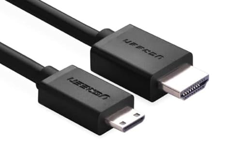 Ugreen Mini HDMI to HDMI 4K 60 Hz v1.4 Ses ve Görüntü Aktarım Kablosu 1.5 Metre