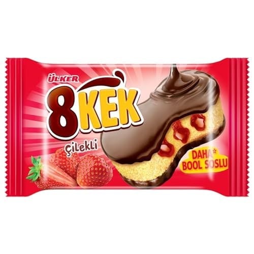 Ülker 8 Kek Çilekli 55G x24 Adet