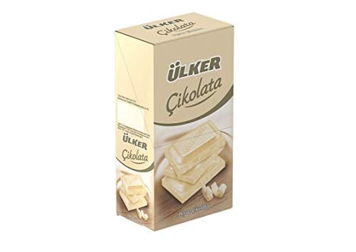 ÜLKER ÇIKOLATA BEYAZ TABLET 80GR x6 ADET