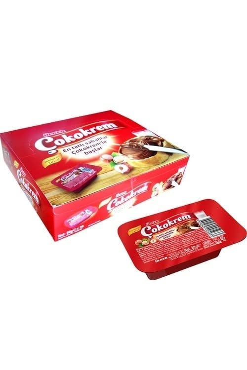 ÜLKER Çokokrem Kakaolu Fındık Kreması Kaşıklı, 20 Gr, 36'lı Paket