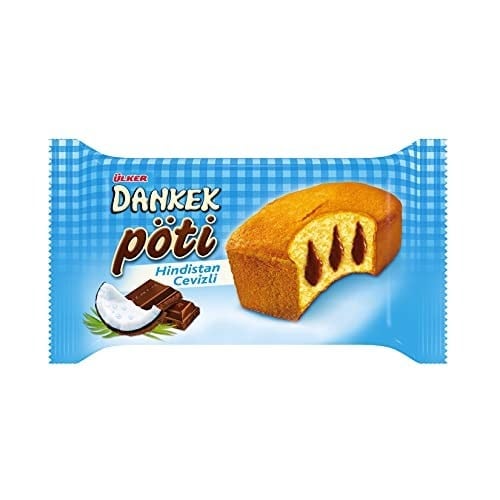 Ülker Dankek Pöti Muffin Kek Hindistan Cevizli 35 Gr x 24 Adet