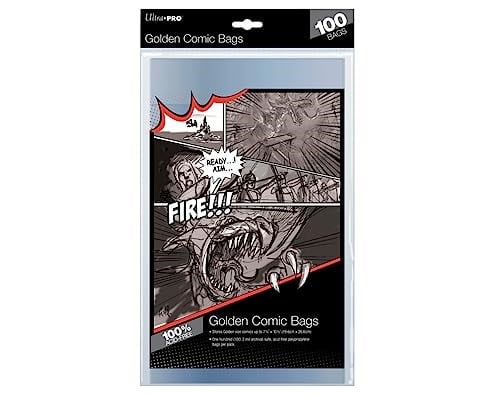 Ultra Pro 100 adet Comichuellen Grossbaende – Altın size için