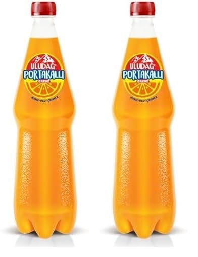 Uludağ Efsane Portakal Gazoz 1000 ml 2li paket - Seçenekler: 1L, Pack of 2
