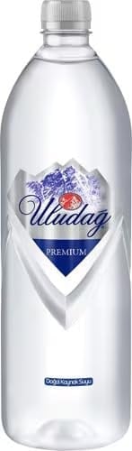 Uludağ Premium Su, 1 Litre Pet Şişe, 12'li Paket