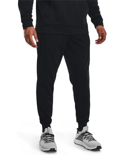 Under Armour 1373362 Ua Armour Fleece Siyah Erkek Eşofman Altı