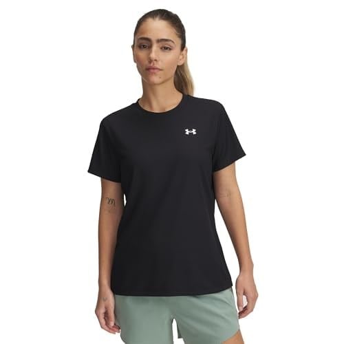 Under Armour Kadın Tech Nervürlü Kısa Kollu Bisiklet Yaka