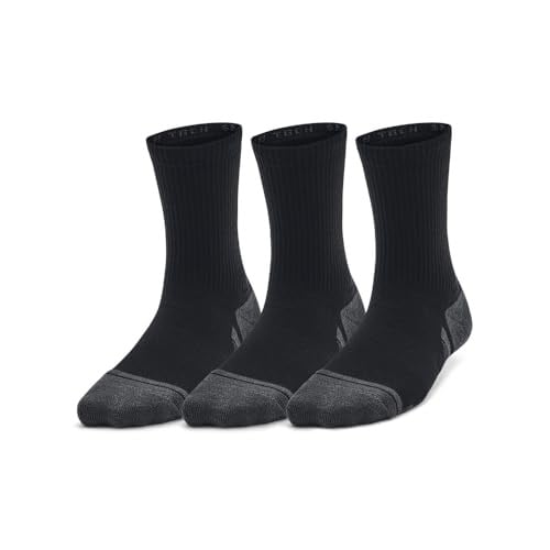 Under Armour Y UA Perform Tech 3p Crew Çocuklar İçin UA Performance Tech 3'lü Paket Crew Çorapları Erkek Çocuk