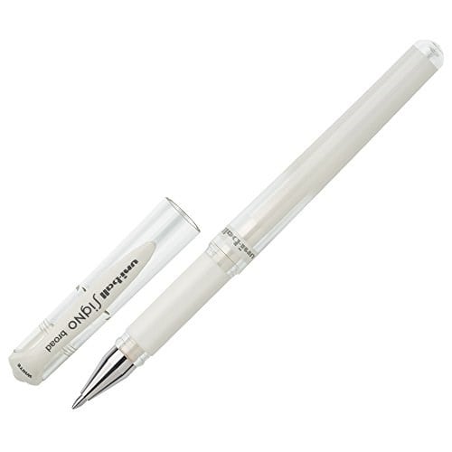 Uni-Ball Gel Impact UM-153 Beyaz [3'lü Paket] Geniş 1,0 mm Rollerball
