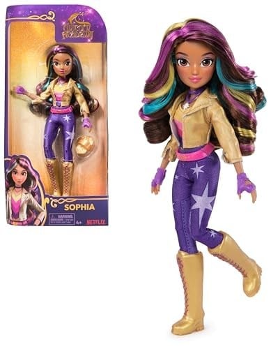 Unicorn Academy Sophia Giydirme Mankeni, 24 cm, 4 Yaş ve Üzeri