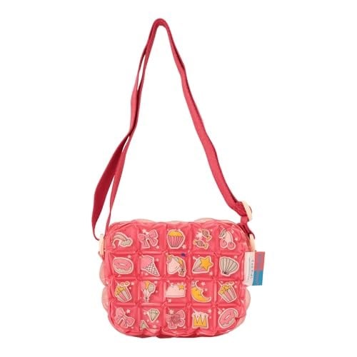 Unicorn Postacı Çanta, Pembe, Baloncuklu, Çocuk Çantası