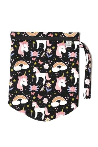 Unicorn ve Gökkuşağı Desenli Çanta