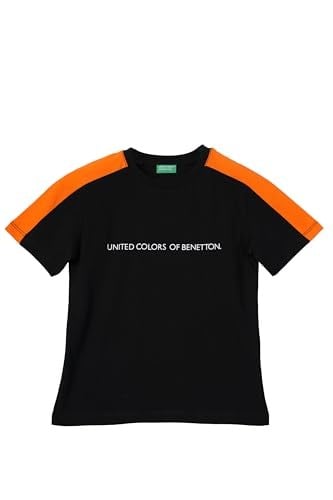 United Colors Of Benetton Erkek Çocuk Şort BNT-B21358 Siyah 10-11 Yaş