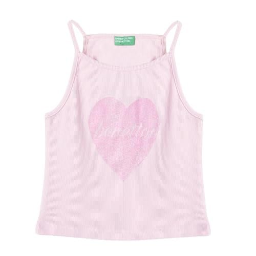 United Colors Of Benetton Kız Çocuk Atlet BNT-G21220 PEMBE 10-11 Yaş