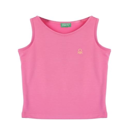 United Colors Of Benetton Kız Çocuk Atlet BNT-G21279 PEMBE 4-5 Yaş