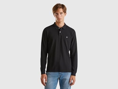 United Colors of Benetton Uzun Kollu Polo T-Shirt, Erkek Polo Tişört