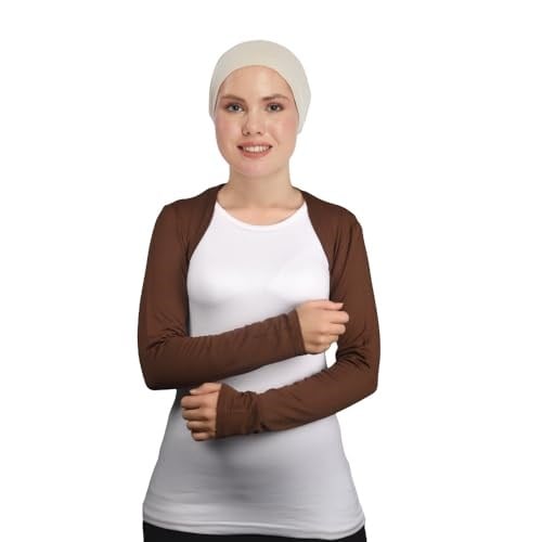 Uzun Kollu Tesettür Bolero