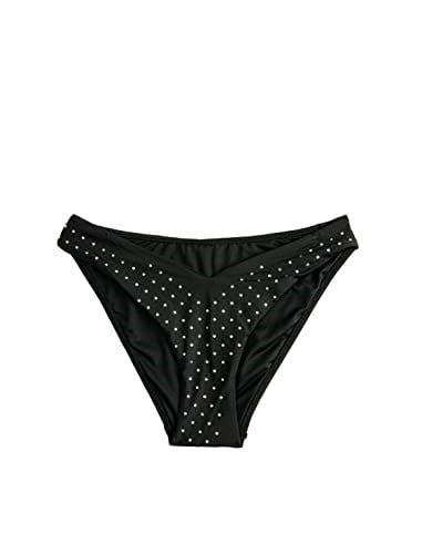 V Kesim Bikini Altı Parlak Taş İşlemeli