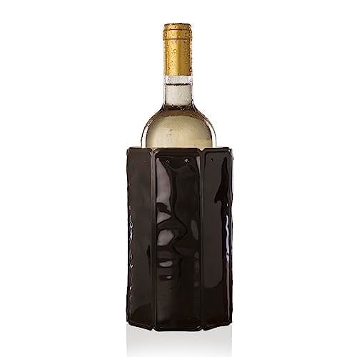Vacu Vin 38804606- Aktif şarap soğutucu siyah 0,75-1,0 l