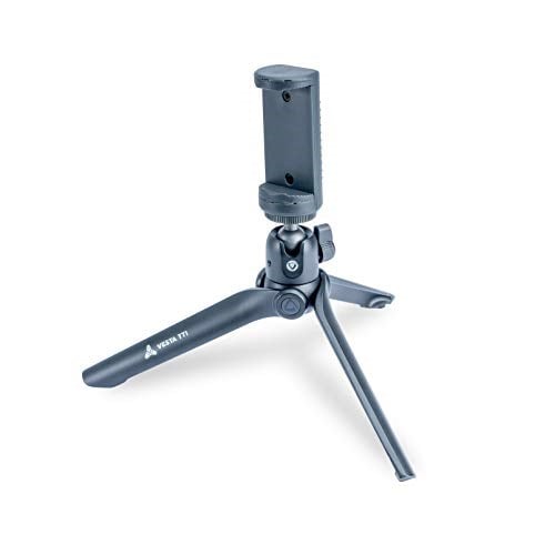 VANGUARD Vesta Mini Alüminyum Masa Üstü Tripod Akıllı Telefon Tutuculu