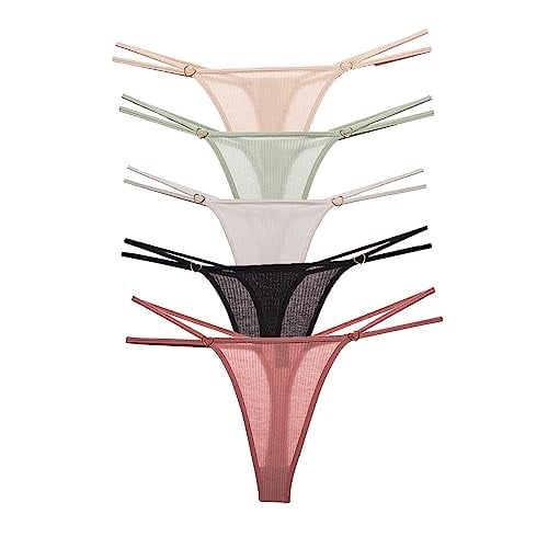 Vanilya Secret İpli Tanga Pamuk 5'Li Paket