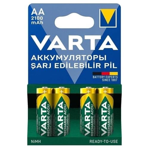 Varta 2100mAh Şarj Edilebilir AA Kalem Pil 4lü