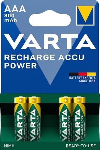 VARTA RECHARGE ACCU Power AAA 800mAh Blister 4