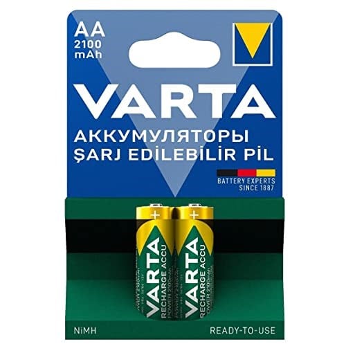VARTA Rechargeable Accu 2 AA 2100 mAh R2U