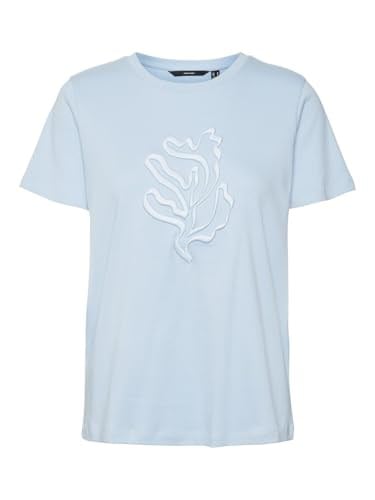 VERO MODA VMFRANCIS SEA SS TOP BOX JRS POP3 Tişört Kadın