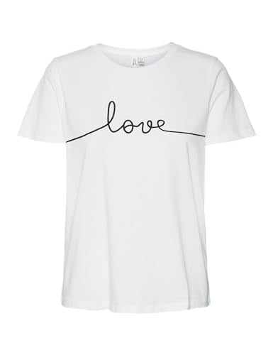 VERO MODA VMKAMI S/S O-NECK T-SHIRT JRS BTQ GA Tişört Kadın