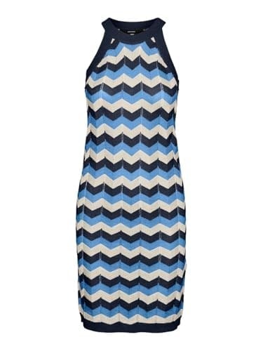 VERO MODA VMMISA SL HALTERNECK SHORT DRESS Elbise Kadın