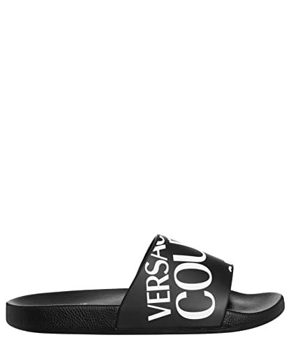VERSACE JEANS COUTURE Erkek Terlik Siyah