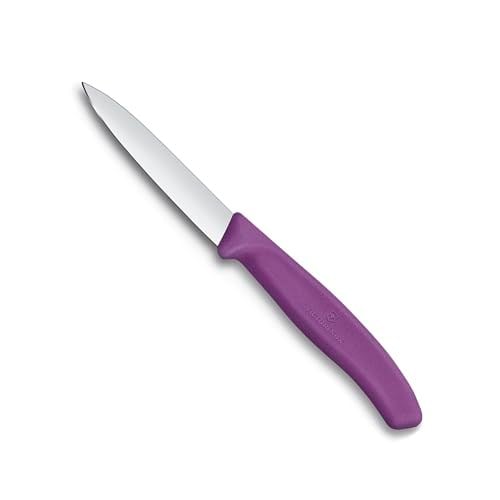 VICT.SWISS CLASSIC SOYMA BIÇAĞI DÜZ 8CM,MOR