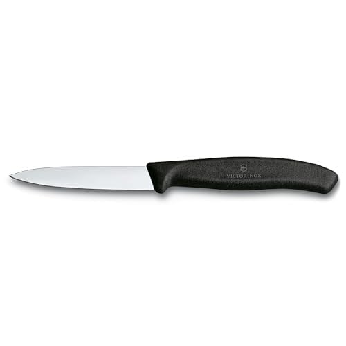 Victorinox 6.7603 SwissClassic 8cm Soyma Bıçağı, Sİyah