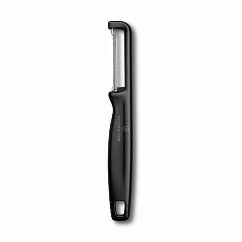 Victorinox 6.0943.3 IOTA Tırtıklı Kenar Çift Taraf Siyah Soyacak