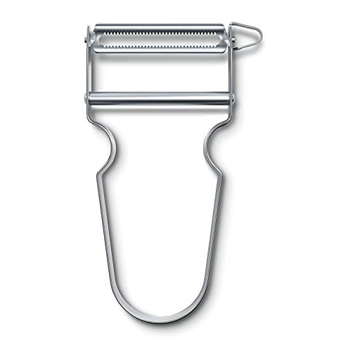 Victorinox STAR tasarruflu soyucu, ekstra keskin bıçak, tırtıklı kesim, çift bıçaklı, paslanmaz çelik