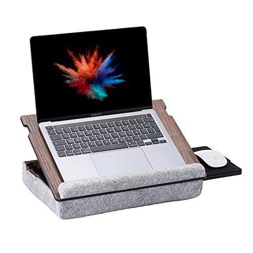 Vigo Wood - LS051 Minderli Eğim Ayarlanabilir Mousepadli Laptop Sehpası