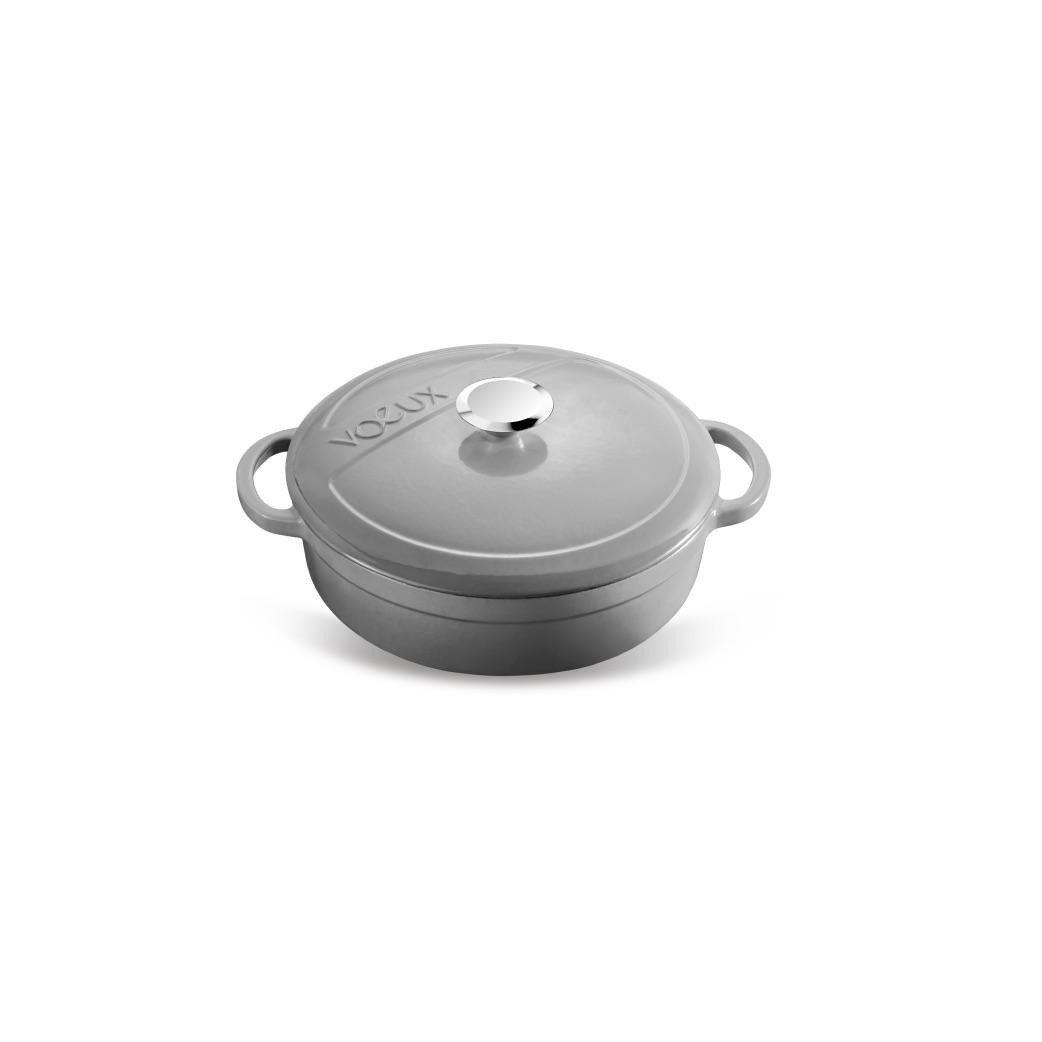 Voeux Kitchenware Gracieuse Gri Sığ Döküm Tencere 24 Cm