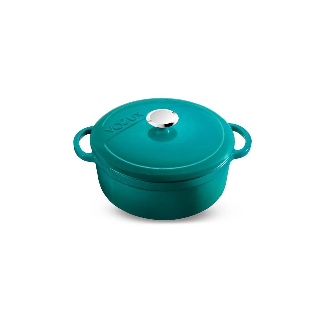 Voeux Kitchenware Profond Turkuaz Derin Döküm Tencere 24 Cm