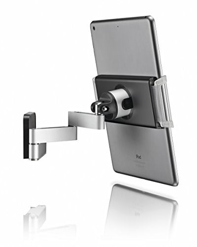 Vogel's Tms 1030 Döndürülebilir Tablet Duvar Askısı, 180 Dereceye Kadar Döndürülebilir (Sol/Sağ), 15 Dereceye Kadar Eğilebilir, İpad V - Seçenekler: Döner duvar askısı, Araç tutucu, Baş desteği tutucu