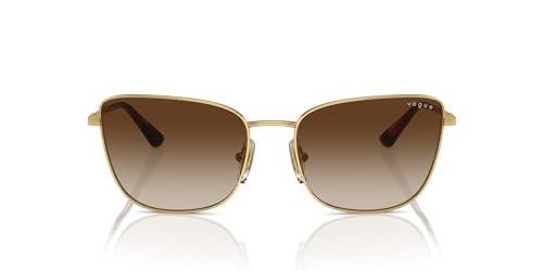Vogue Eyewear VO4308S Güneş Gözlüğü, Altın/Kahverengi Gradyan, 56 mm, Altın, 56 mm