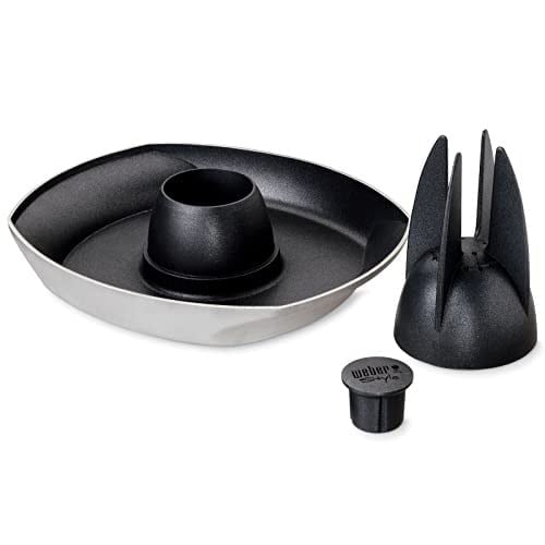 Weber 6731 Style Tavuk Tutucu, Gümüş