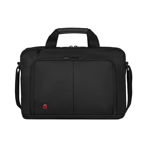 Wenger Source evrak çantası, askılı dizüstü bilgisayar çantası, 16 inçe kadar dizüstü bilgisayar, 10 inçe kadar tablet, 10 l, kadın erkek, ofis, iş, üniversit - Seçenekler: Format, Source, 16 inç, 16