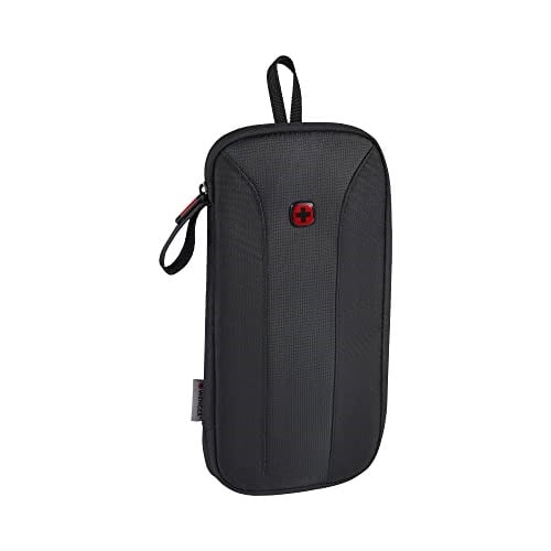 WENGER Travel Document Organizer, Seyahat Aksesuarı Cüzdan Unisex Yetişkin, Siyah (Siyah), TU, siyah, TU, Wenger, Seyahat Belgesi Düzenleyici, Siyah (R)