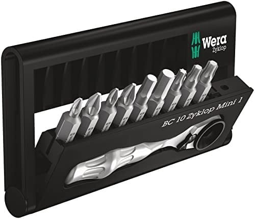 Wera Uç Çeşitleri Bit-Check 10, Zyklop Mini 1, 10 Parça, 05073645001
