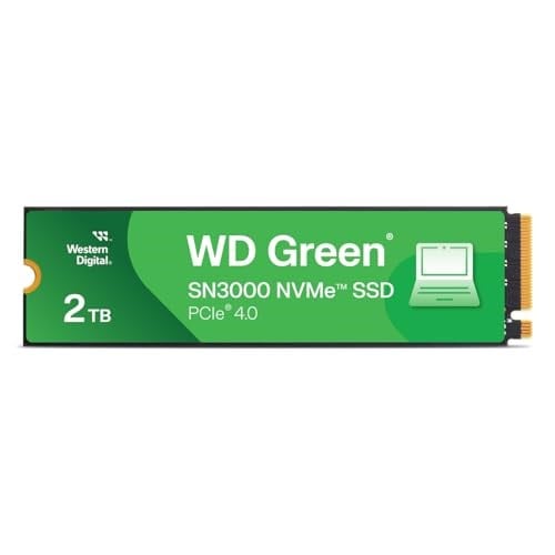 Western Digital Green SN3000 NVMe 2 TB (5.000 MB/sn'ye kadar okuma 4.000 MB/sn'ye kadar yazma) - WDS200T4G0E
