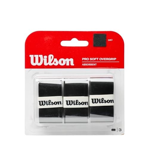 Wilson Üniseks – Yetişkin Overgrip Soft 3'lü Sap Bandı