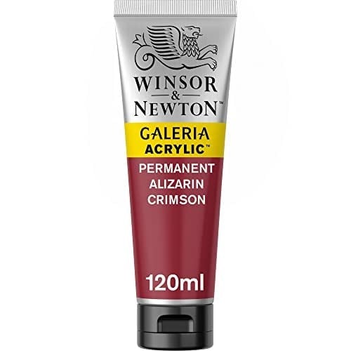 Winsor & Newton Galeria Akrilik Boya, 120ml, Permanent Alizarin Crimson 466