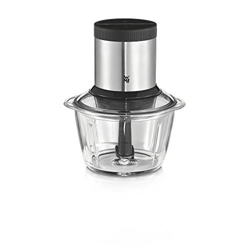 WMF Kult X Doğrayıcı, Cam Hazneli, 320 W, 2 Hız Kademeli, Mat Gümüş Paslanmaz Çelik